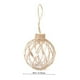 thumbnail image 3 of Transparent Plastic Balls Christmas Balls Pendant Wrapped With Rope, 3 of 5