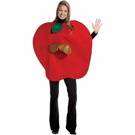 Apple with Worm Costume
