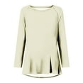 thumbnail image 6 of Patlollav Pntutb Women Tops,Ladies Casual Crewneck T-Shirts Blouse, 6 of 7
