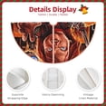 thumbnail image 6 of Lsque Chucky Print Christmas Tree Skirt with Ties and Velcro,Xmas Holiday Decorations, Adjustable Tree Skirt-36", 6 of 6
