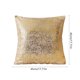 thumbnail image 3 of Funda de almohada de terciopelo con estampado de copos de nieve y estampado en caliente, 3 of 6