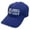 Royal Blue with White, variant on Pacific Headwear High Performance Make America Great Again Embroidered Sandwich Hat-Black with White