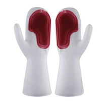 mtvxesu Cleaning Gloves Large, 1Pair Dishwashing Cleaning Gloves Glove Household Kitchen Clean Tool Cleaning Gloves Disposable Cleaning Gloves Reusable