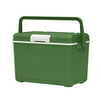 Camping Cooler Hard Ice Leak-Proof Retention Cooler Lunch Box Portable Small Insulated Cooler with Ice Retention–Heavy Duty Cooler for Beach, Grill, Travel,Tailgating,Small(20.61Qt)