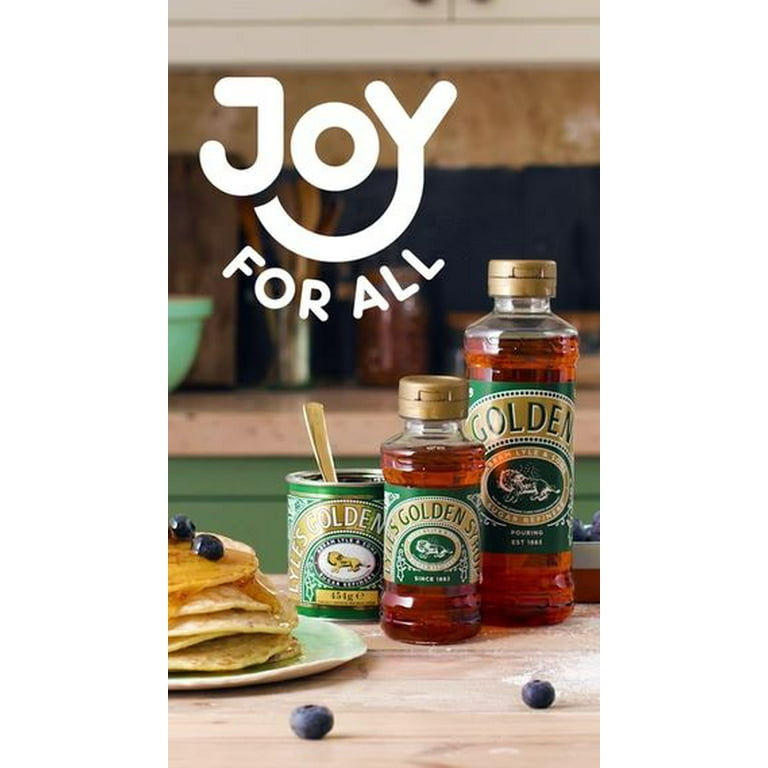 Lyle's Golden Pure Cane Sugar Syrup, 325g Bottle, Caramelized