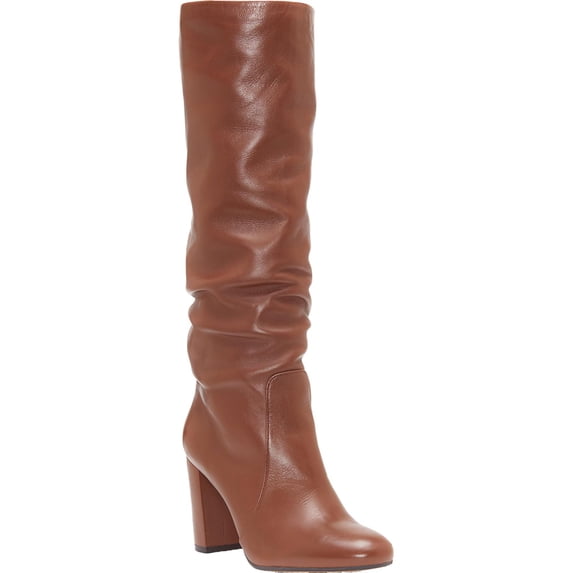 Vince Camuto Womens Sessily Leather Tall Over-The-Knee Boots