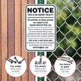 thumbnail image 4 of Equine Liability Sign, Statute Horse Barn Stable Farm Sign, 12x18 Aluminum, 4 of 8