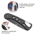 thumbnail image 1 of Stainless Steel Beard Comb, Folding Beard Comb for Men, Beard Mustache Styling Comb, Moustache Comb, 1 of 8