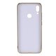 thumbnail image 3 of Fundas finas para teléfonos móviles con lente de plexiglás y goma suave galvanizada para Redmi Note7 (negro), 3 of 8