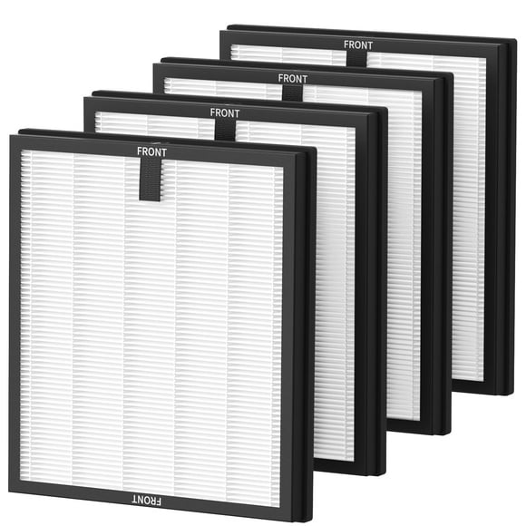 4 Pack HY4866 Replacement Filters for MORENTO HY4866 Air Purifier and YIOU M1 Air Cleaner Purifier, 3-in-1 HEPA Filter (Includes4