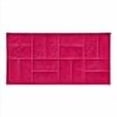 thumbnail image 3 of Tampons en Béton Tissé Panier Porté par Walttools / Motif Pavé Tissé Classique, Tapis Texturé en Polyuréthane Robuste, Détail Décoratif Réaliste (Rouge, Rigide), 3 of 4
