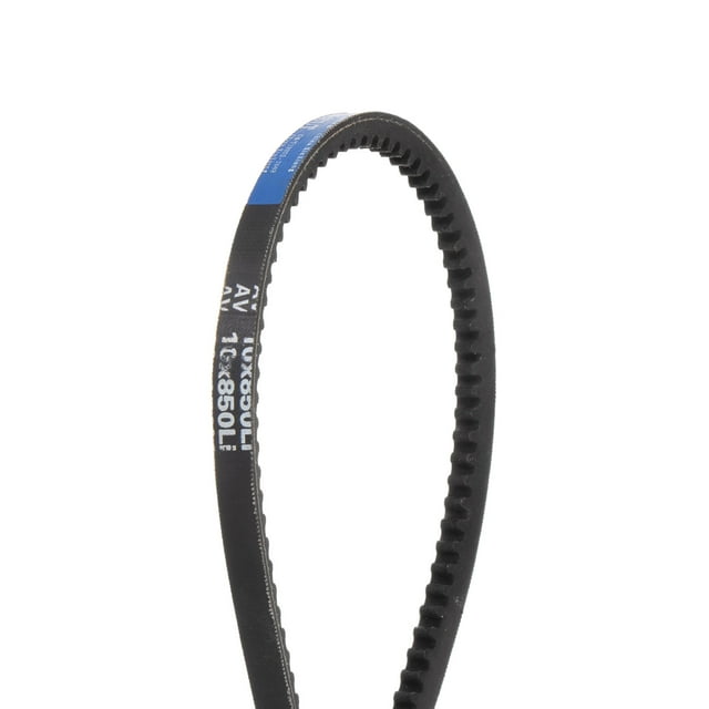 Unique Bargains 850mm Inner Girth 10mm Width Cogged V Belts, Rubber Drive Belt for Power Transmission 2 Pack
