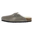 thumbnail image 3 of Birkenstock Boston VL/ Shearling Unisex Shoes Size 11, Color: Stone Coin, 3 of 3