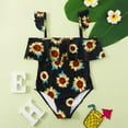 thumbnail image 6 of 7-14Y Girls Summer One-Piece Bikinis Swimsuits, Uccdo Big Girls Ruffled Strap Bathing Suit Beach Swimwear, 6 of 6