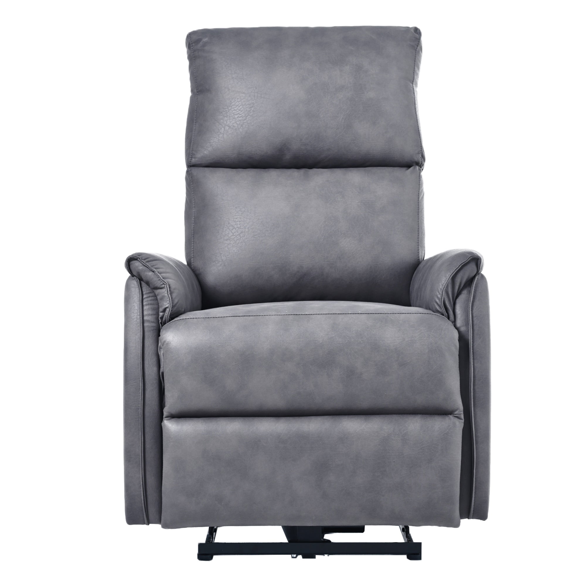 Kepooman Electric Power Recliner Chair, Upholstered Lounge Single Sofa, Home Theater Seating with USB Charging Ports for Living Room Bedroom, Dark Gray Kepooman Electric Power Recliner Chair, Upholstered Lounge Single Sofa, Home Theater Seating with USB Charging Ports for Living Room Bedroom, Dark Gray