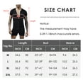 thumbnail image 4 of Men’s One Piece Sleepwear Knitted Fitted Nightshirt Oneise Henley Jumpsuit Button Down Bodysuit Pajamas Underwear Overalls Outfits Black XX-Large, 4 of 5