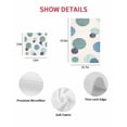 thumbnail image 7 of Abstract Geometric Kitchen Dish Towels for Drying Dishes Set of 4, Farmhouse Vintage Polka Dot Teal Blue Waffle Weave Microfiber Hand Tea Bathroom Towels Quick Dry & Absorbent Towel 12x12, 7 of 7