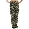 thumbnail image 3 of Just Love Women Pajama Pants Sleepwear (Green - Camouflage, Small), 3 of 3