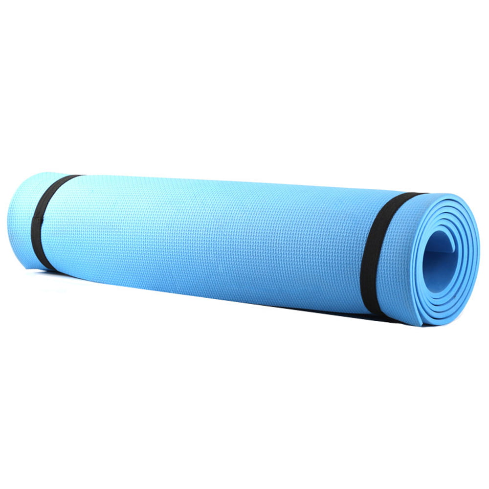 Yoga Mat Anti-skid Sports Fitness Mat 6MM Thick EVA Comfort Foam for Exercise 