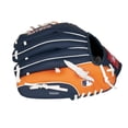 thumbnail image 4 of Guante de Béisbol Rawlings Houston Astros 25 cm Azul Marino 10", 4 of 7