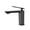 Black faucet, variant on Luxury Bathroom Faucets Basin Mixer Sink Faucet Gourmet Washbasin Taps Hot Cold Water Tap Square Tapware Brass Chrome Black -Modern Design