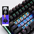 thumbnail image 4 of Teclado y Ratón para juegos perfke LED USB Ratones Ergonómicos con Cable para Computadora portátil, 4 of 9
