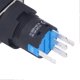 thumbnail image 3 of 25Pcs Momentary Push Button Switch Self Locking Rectangle with Light 12V BEMLA1611DSJ 16mm(Yellow ), 3 of 5