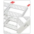 thumbnail image 4 of Aluminum Tri-Fold Ramp with Treads, Loading Ramps 1 Pack, 1500lb Capacity, 50” W x 76” L, Load or Unload Push Mowers, Garden Tillers, ATVs, 4 of 9