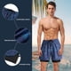 thumbnail image 1 of Traje De Baño Bañador para hombre, bañador de doble capa para correr, pantalones cortos, ropa deportiva de secado rápido (M) Ndcxsfigh Para Estrenar, 1 of 9