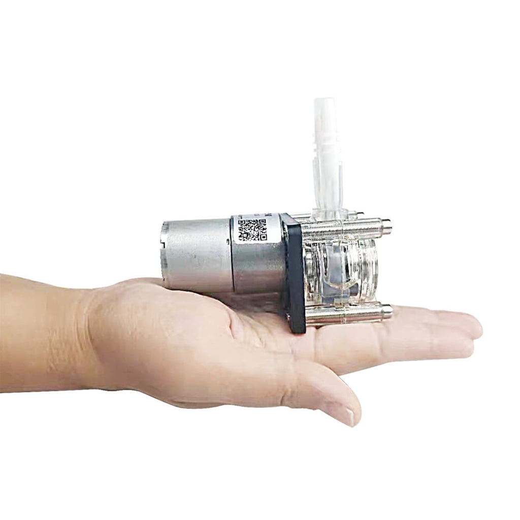 BQBQERT 500ml/min Dosing Pumps 12V Large Flows Peristaltic Pumps Aquarium Drip Metering Pumps for Vacuum Aquarium Lab Enduring