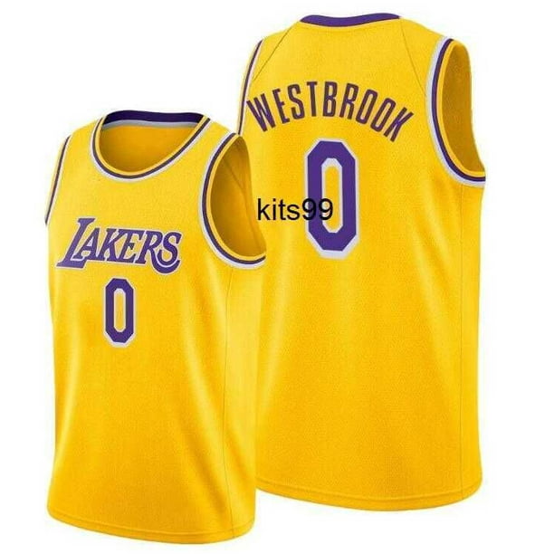 NBA_ Men Basketball jerseys 0 Russell Westbrook Carmelo 7 Anthony jersey  Black Mamba wear shirt''nba''jersey 