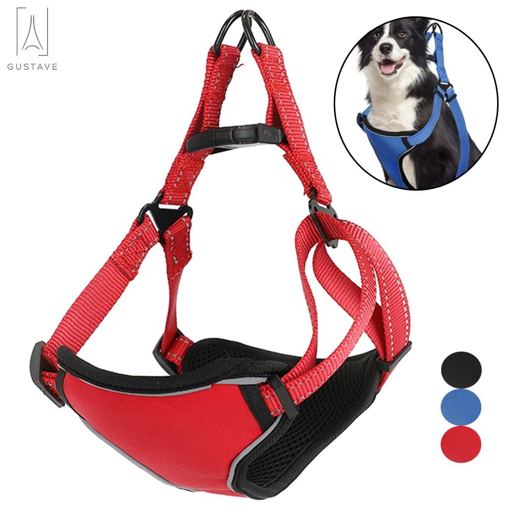 GustaveDesign Dog Harness Safety Vest for Small Medium Large Dogs