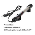 thumbnail image 4 of Aquarium Tank Water Heating Rods Stainless Steel Fish Temperature Control Heater for Household, 4 of 5