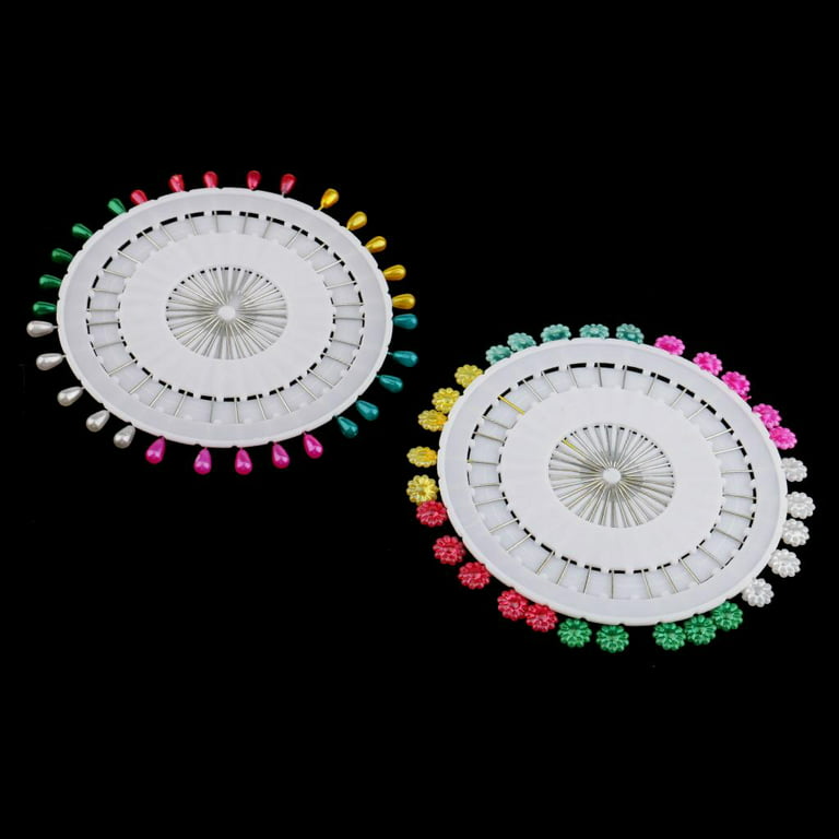 120 Piece Multicolor Flower Heart Scarf Shawl Pins Hijab Pins Dressmaking  Pins Fashion Jewelry
