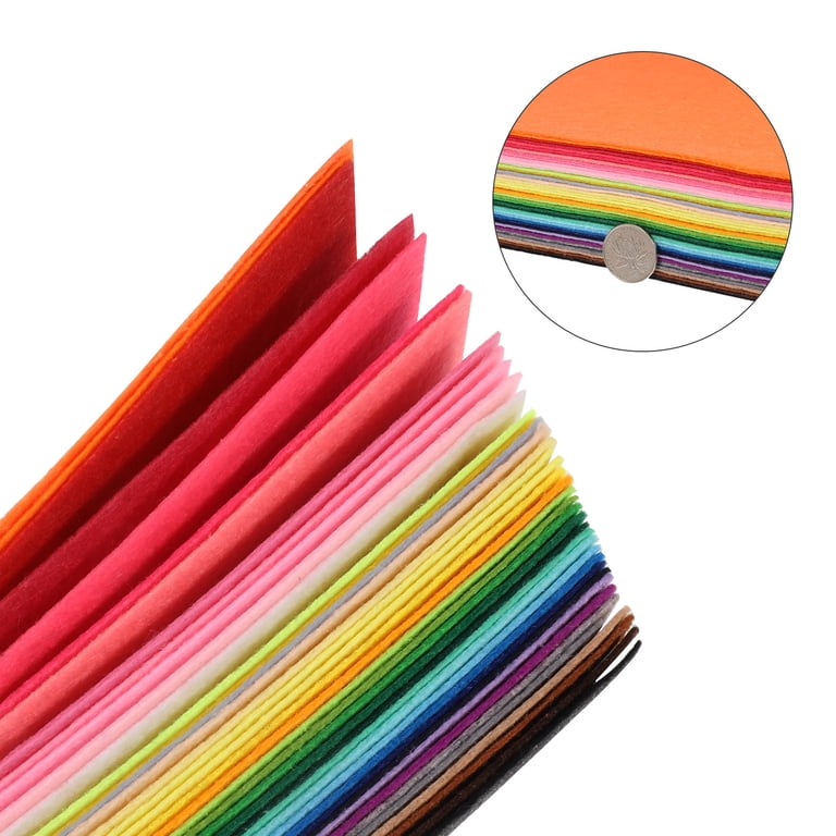 Apehuyuan Colored Felt Fabric Sheets, 40 Colors photo 5