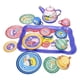thumbnail image 1 of Juego de té de juguete para niñas, juego de rol, juego de té, cocina Conjunto de pasteles de 14pcs., 1 of 8