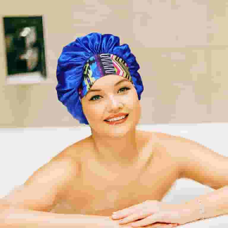 信頼も高い Women's Silky Satin Head Scarf Hair Wrap Cap Hat Headband Clothing