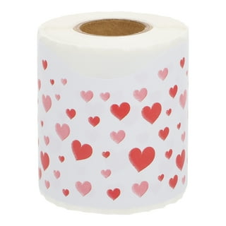 PINK HEART BUBBLE AIR CUSHION WRAP 8 x 30ft Roll Special Festive Romantic  Gift 