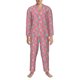thumbnail image 3 of Fotbe Pastel Christmas Trees on Pink Pijama de Hombre con Estampado de Manga Larga, Conjunto de 2 Piezas, Ropa de Dormir Suave y Cómoda con Bolsillos-XX-Large, 3 of 7