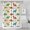White Cartoon Dinosaurs-3, variant on White Cartoon Dinosaurs Mushrooms Pattern Shower Curtain 36"x72" ,Bathroom Decorative Shower Curtains Set with 12 Hooks,Modern Waterproof Washable Shower Curtain