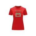 thumbnail image 2 of Playera Blusa De Cerezas Cherries Con Fondo Animal Print Vintage Color Rojo Talla Grande Marca Emil SaEs, 2 of 4