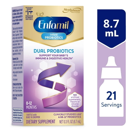 UPC: 0300875126202 | Enfamil Infant Probiotics Dual Probiotics 8.7mL