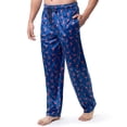 thumbnail image 4 of Pijama de Hombre IZOD Lite Touch de Polar Azul Grande, 4 of 5