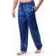 thumbnail image 4 of Pijama de Hombre IZOD Lite Touch de Polar Azul Grande, 4 of 5