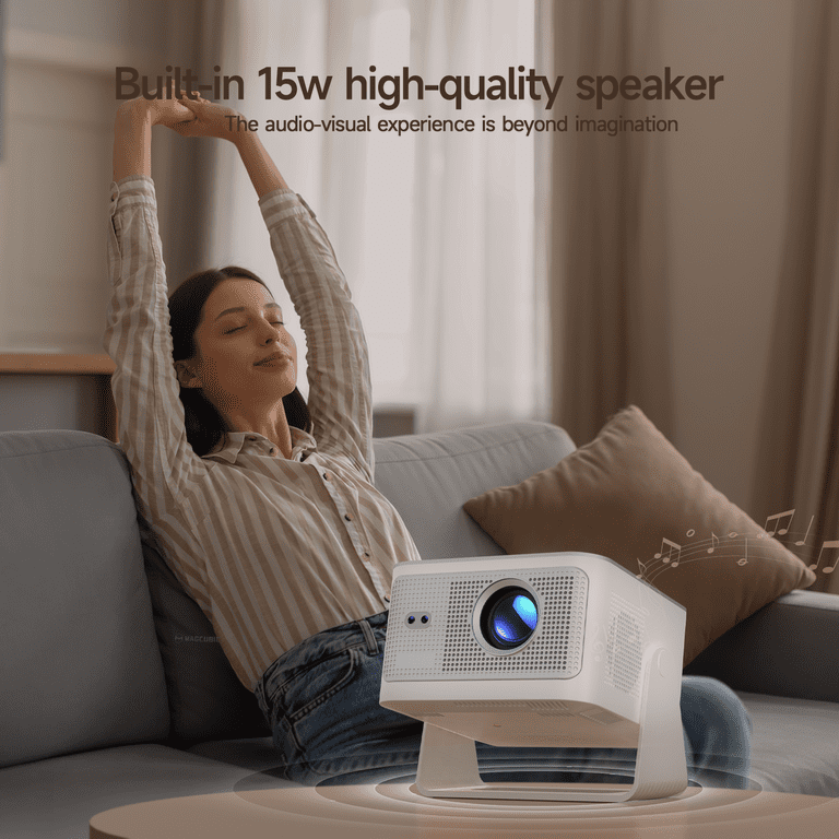 MAGECUBIC 900 ANSI 8K プロジェクター本体（8k非対応） Magcubic 8K Support Native 1080P Full HD Projector, 900 ANSI