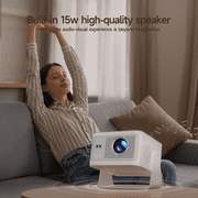 [900ANSI&Auto Focus] Magcubic 8K Support Native 1080P Full HD Projector, Auto Keystone Movie Projector with WiFi 6 & BT 5.4, Android 14 with Built-in Apps, Smart Projector for Home Theater HY350MAX