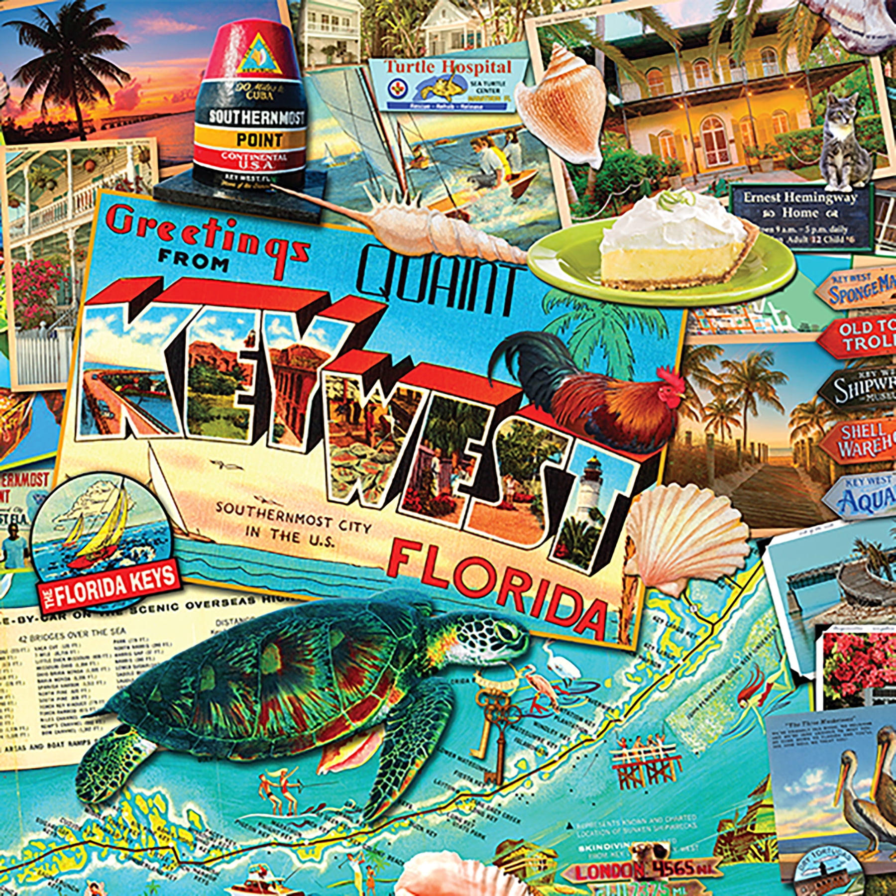 Hart Jigsaw Puzzle 1000 Pieces - Tennessee Landscape By Kate Ward Thacker, 24x30 Inch, Made In USA - View #13