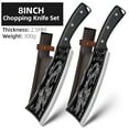 thumbnail image 5 of 2Pack Forged Boning Knife 8.6-inch Handmade Butcher Knife with Sheath High Carbon Steel Meat Cleaver Slicing Chopping Knife for Bone Fish Vegetable, 5 of 9