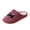 Purple, variant on Womens Closed Toe Clog Slippers Corduroy Cat Embroidery Plush Fleece Lining Warm Comfortable House Slippers