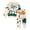 White-G, variant on LIIPEE Cartoon Graphic Pajamas For Boys Long Sleeve Tees And Pants Pajama Set 2 Piece Kids Autumn Comfortable Cute Everyday Sleepwear,12-24 Months